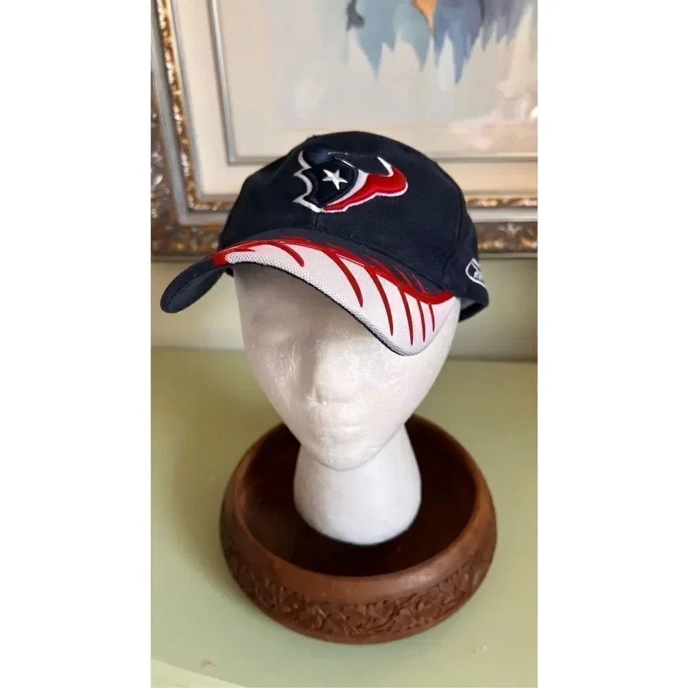Reebok NFL Pro Line‎ Houston Texans NFL Adjustable Hat Cap Blue